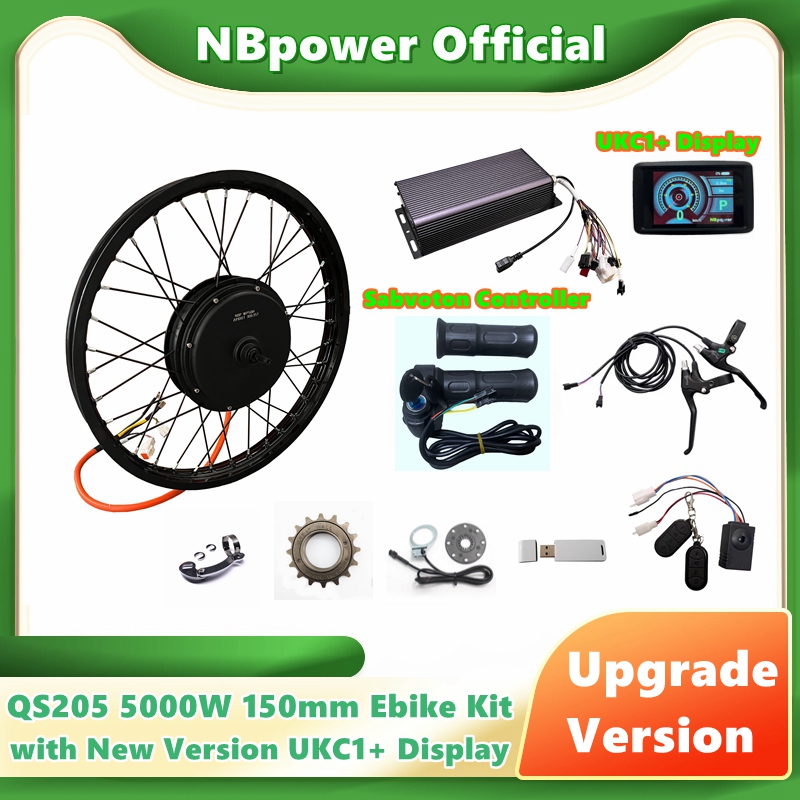 Motorcycle Gear Hub - Nbpower/qs205 5000w v3 150mm motor da