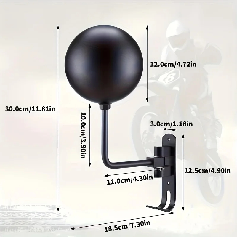 180 °   Suporte de Parede Gira - Motorcycle Gear Hanger avaliação e preço
