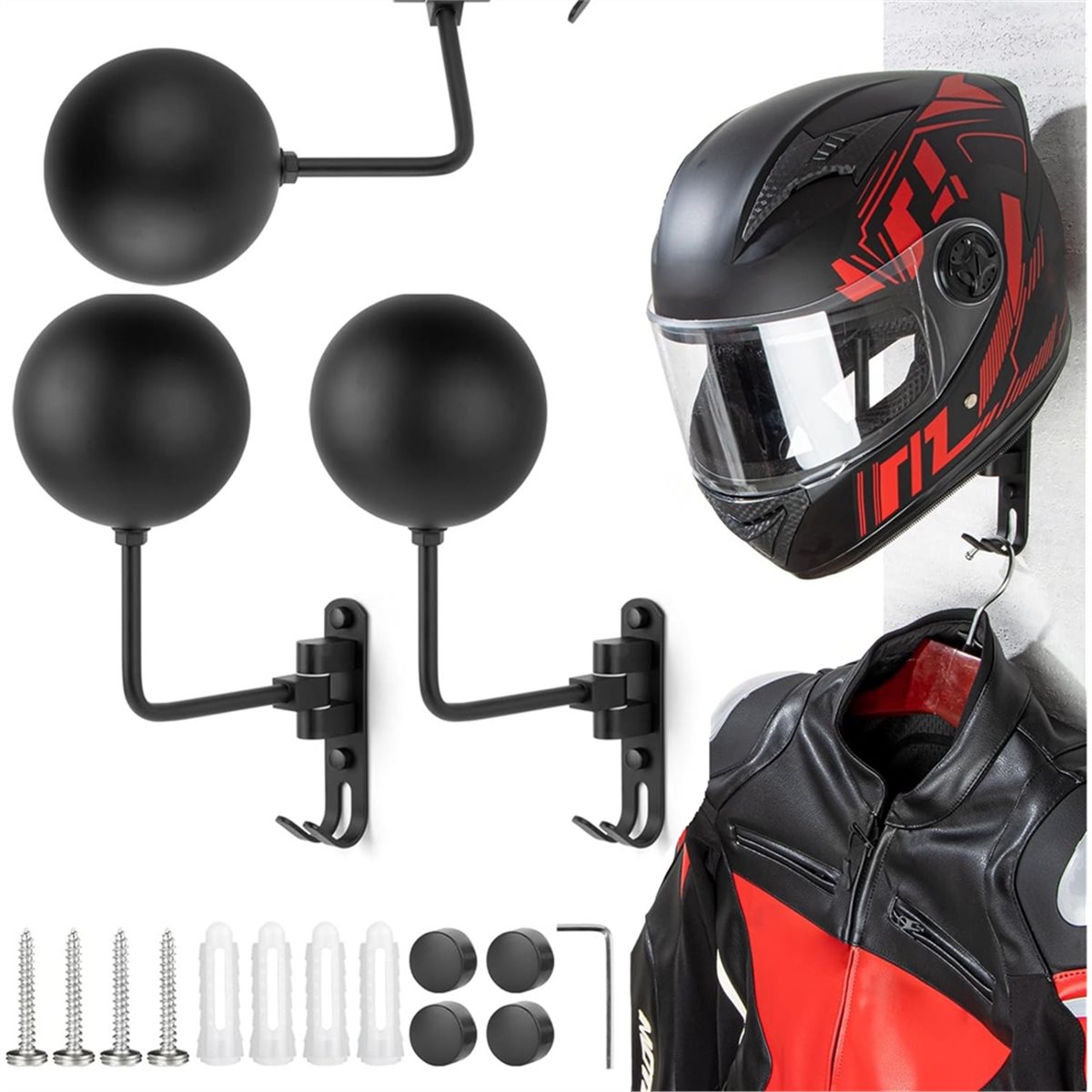 Suporte de Capacete de Parede  - Motorcycle Gear Hanger avaliação e preço