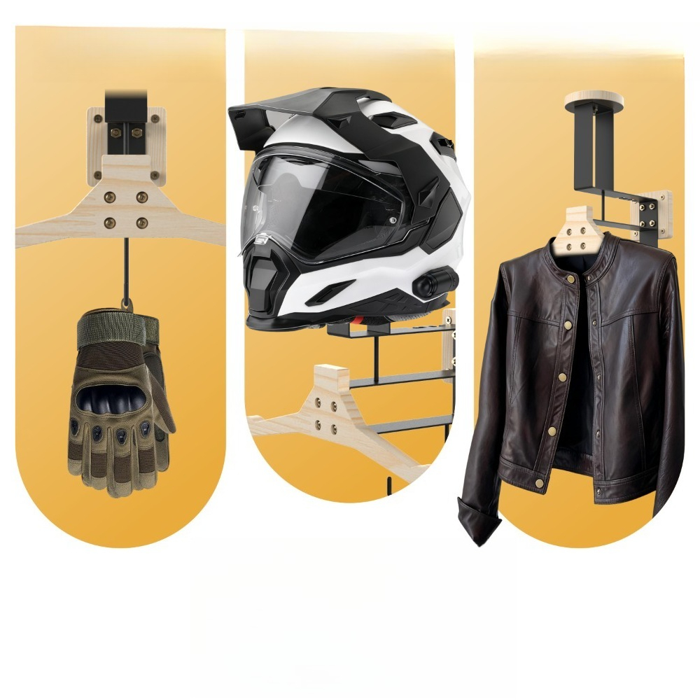 Suporte de Parede para Equipam - Motorcycle Gear Hanger avaliação e preço